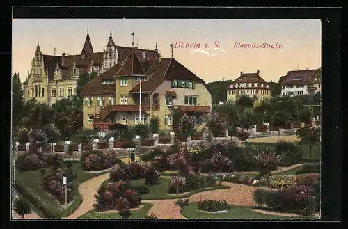 AK Döbeln i. S., Staupitz-Strasse