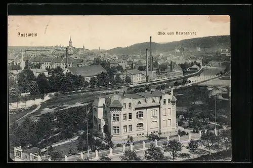 AK Rosswein, Blick vom Hasensprung