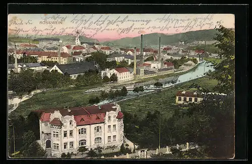 AK Rosswein, Ortsansicht mit Fluss