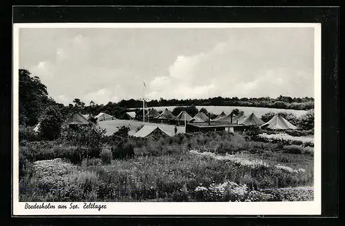 AK Bordesholm am See, Ansicht Zeltlager