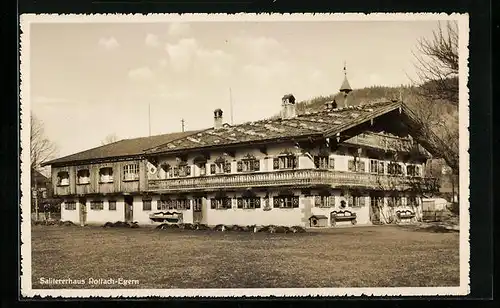 AK Rottach-Egern, Salitererhaus, Fremdenpension in ruhigster Lage