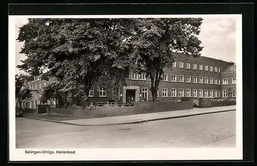 AK Solingen-Ohligs, Ansicht Hallenbad