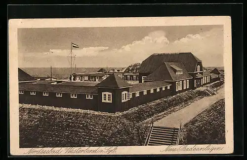 AK Westerland a. Sylt, Neue Badeanlagen