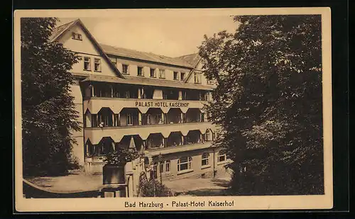 AK Bad Harzburg, Palast-Hotel Kaiserhof