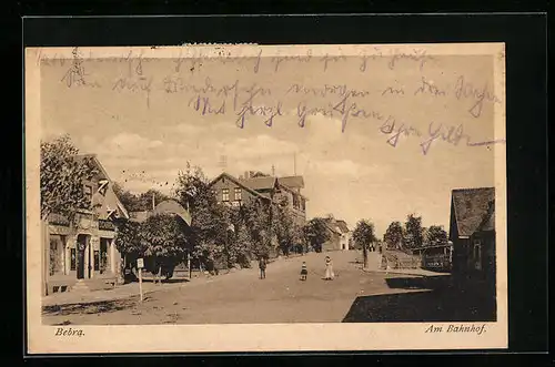AK Bebra, Partie am Bahnhof