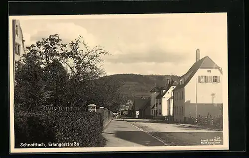 AK Schnaittach, Partie in der Erlangerstrasse