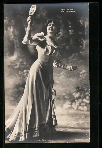 AK Schauspielerin Maud Fay als Margarethe