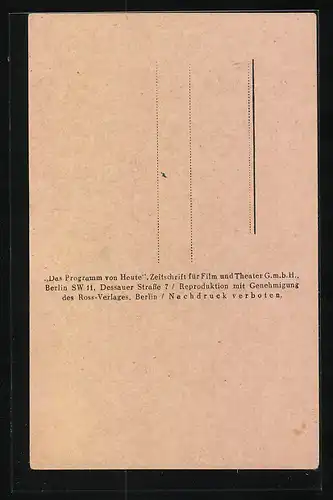 AK Schauspieler Ferdinand Marian in Mode des Barock