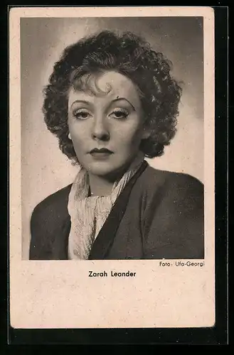 AK Schauspielerin Zarah Leander