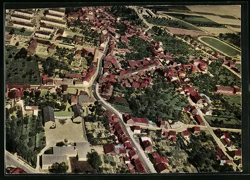 AK Setterich, Teilansicht mit Strassenpartie