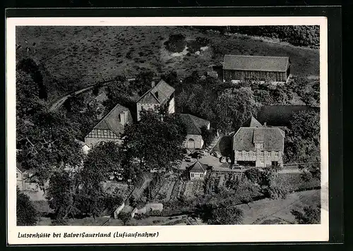 AK Balve /Sauerland, Blick auf Gasthaus Luisenhütte