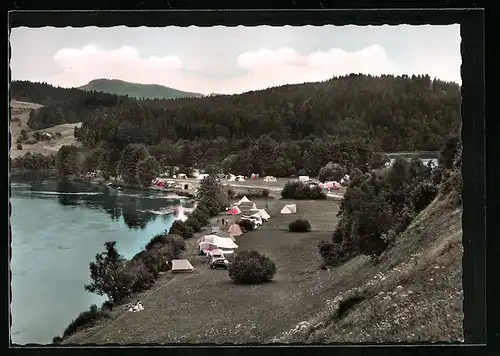 AK Pirka bei Viechtach, Blick auf Campingplatz