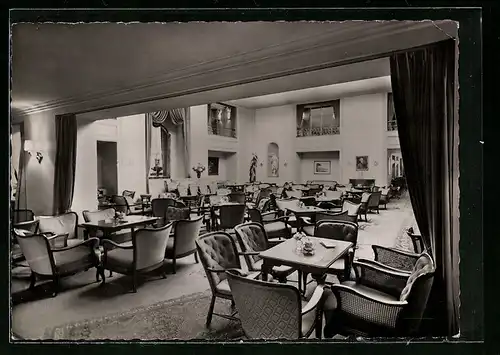 AK Frankfurt /Main, Gasthaus Kranzler, Innenansicht