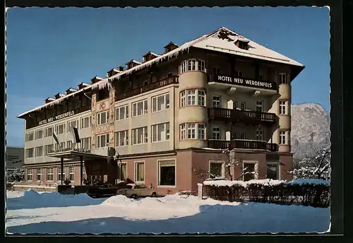 AK Garmisch-Partenkirchen, Hotel Neu-Werdenfels