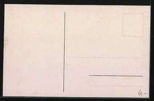 AK Allenstein, Ortsansicht mit Kirche