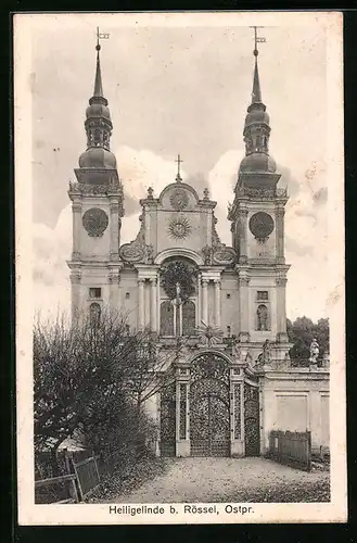 AK Heiligelinde b. Rössel, Kirche