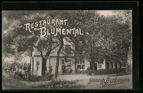 AK Wesel, Restaurant Blumental