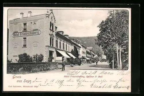 AK Sayn, Hotel Friedrichsberg