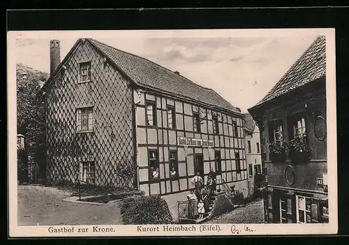 AK Heimbach /Eifel, Gasthof zur Krone