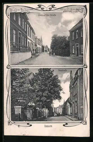 AK Issum, Geldern`sche Strasse, Neustrasse