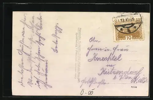 AK Bad Hall, Ansicht vom Justus-Schlössl