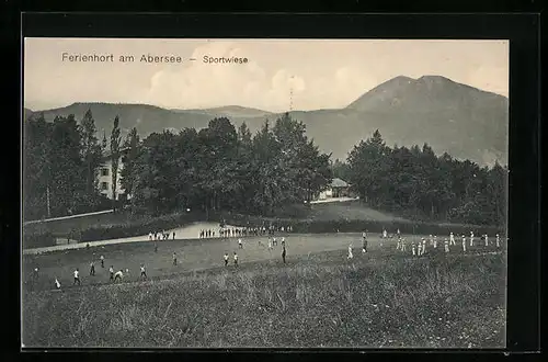 AK St. Wolfgang am Arbersee, Ferienhort, Sportwiese