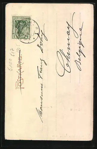 AK Aachen, Fischmarkt mit Händlern