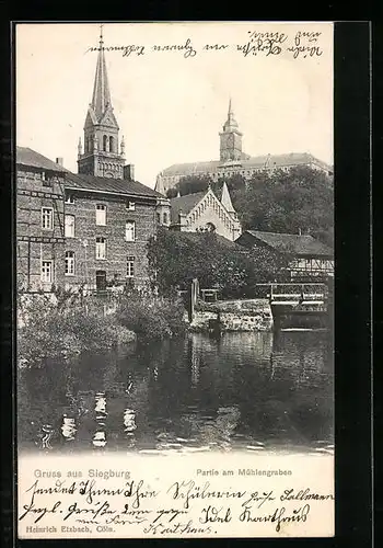 AK Siegburg, Partie am Mühlengraben