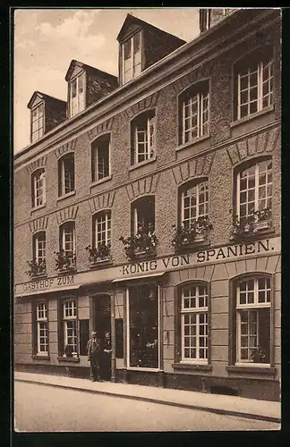 AK Kevelaer, Hotel König von Spanien, Hauptstrasse 12