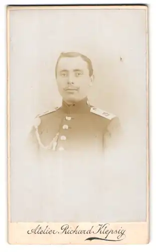 Fotografie Richard Klepsig, Hildesheim, Ostertor 7, Soldat des Regiments No. 62 in Uniform