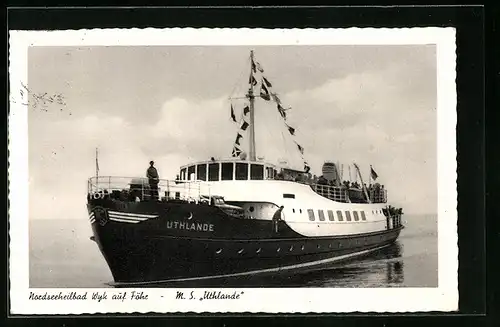 AK Wyk auf Föhr, Passagierschiff MS Uthlande
