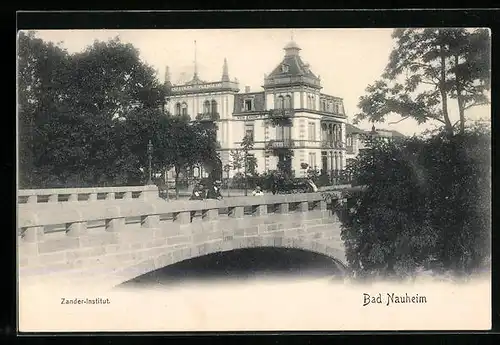 AK Bad Nauheim, Zander-Institut und Brücke