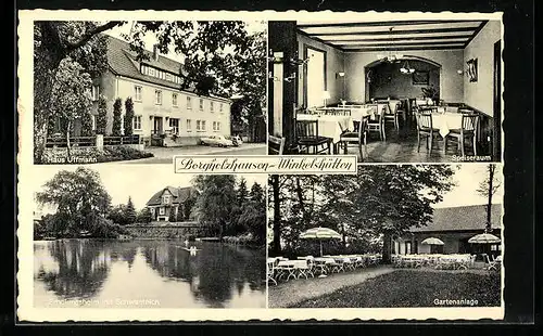 AK Borgholzhausen-Winkelshütten, Hotel-Pension Haus Uffmann