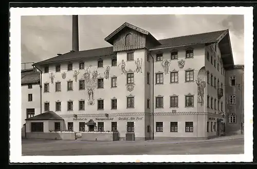 AK Holzkirchen /Obb., Brauereigasthof Alte Post