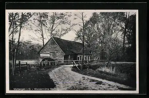 AK Molbergen i. O., Wassermühle Stedingsmühle