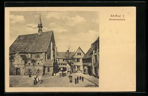 AK Kiel, Klosterkirchhof in der Altstadt