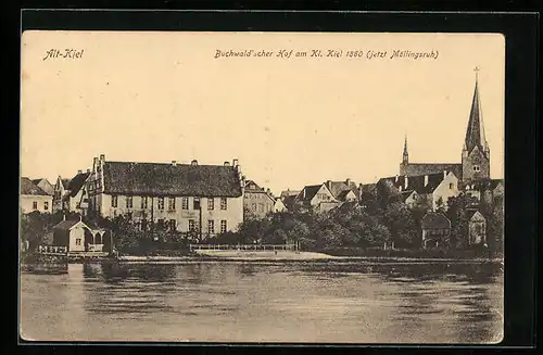 AK Kiel, Buchwald`scher Hof am Kl. Kiel