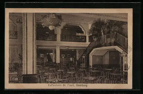 AK Hamburg-St.Pauli, Kaffeehaus St. Pauli