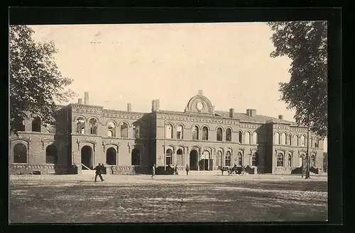 AK Mitau, Der Bahnhof