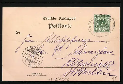 AK Köln-Neustadt, Strasse Deutscher Ring mit Pferdebahn