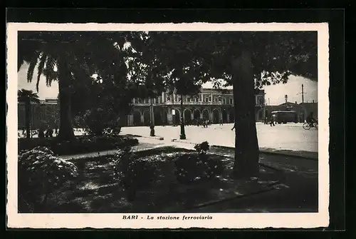 AK Bari, La stazione ferroviaria, Bahnhof