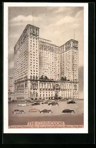 AK New York, NY, The Commodore