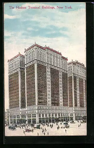 AK New York, NY, The Hudson Terminal Buildings