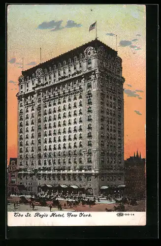 AK New York, NY, The St. Regis Hotel