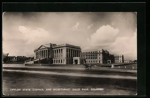 AK Colombo, Ceylon State Council and Secretariat, Galle Face