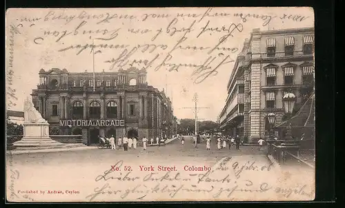 AK Colombo, No. 52. York Street