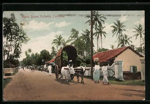 AK Colombo, Road Scene, Colpetty