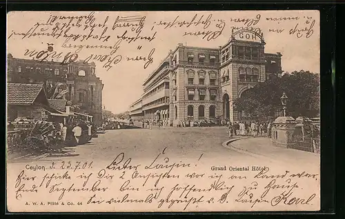 AK Colombo, Grand Oriental Hotel