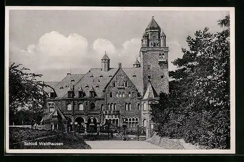 AK Budenheim am Rhein, Schloss Waldhausen