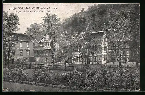 AK Altenbrak i. Harz, Hotel Waldfrieden